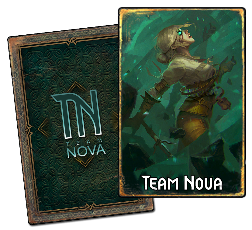 TN Cards Team Nova - Edición de video y diseño gráfico para Gwent Esp y Team Nova